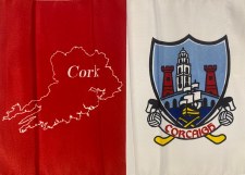 Cork Flag Crested 5X3 Half & Half